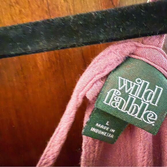 Wild Fable Pink Open Back Sundress‎ - Size Large - Picture 6 of 6
